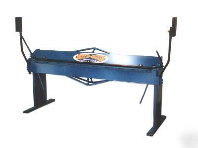 1 8 inch sheet metal brake|8ft brake for ductwork.